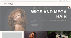 Desktop Screenshot of hair4x.com